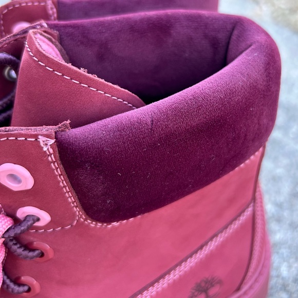 TIMBERLAND STONE STREET 6 INCH WATERPROOF PLATFORM BOOTS women’s sz 10 - Picture 13 of 15